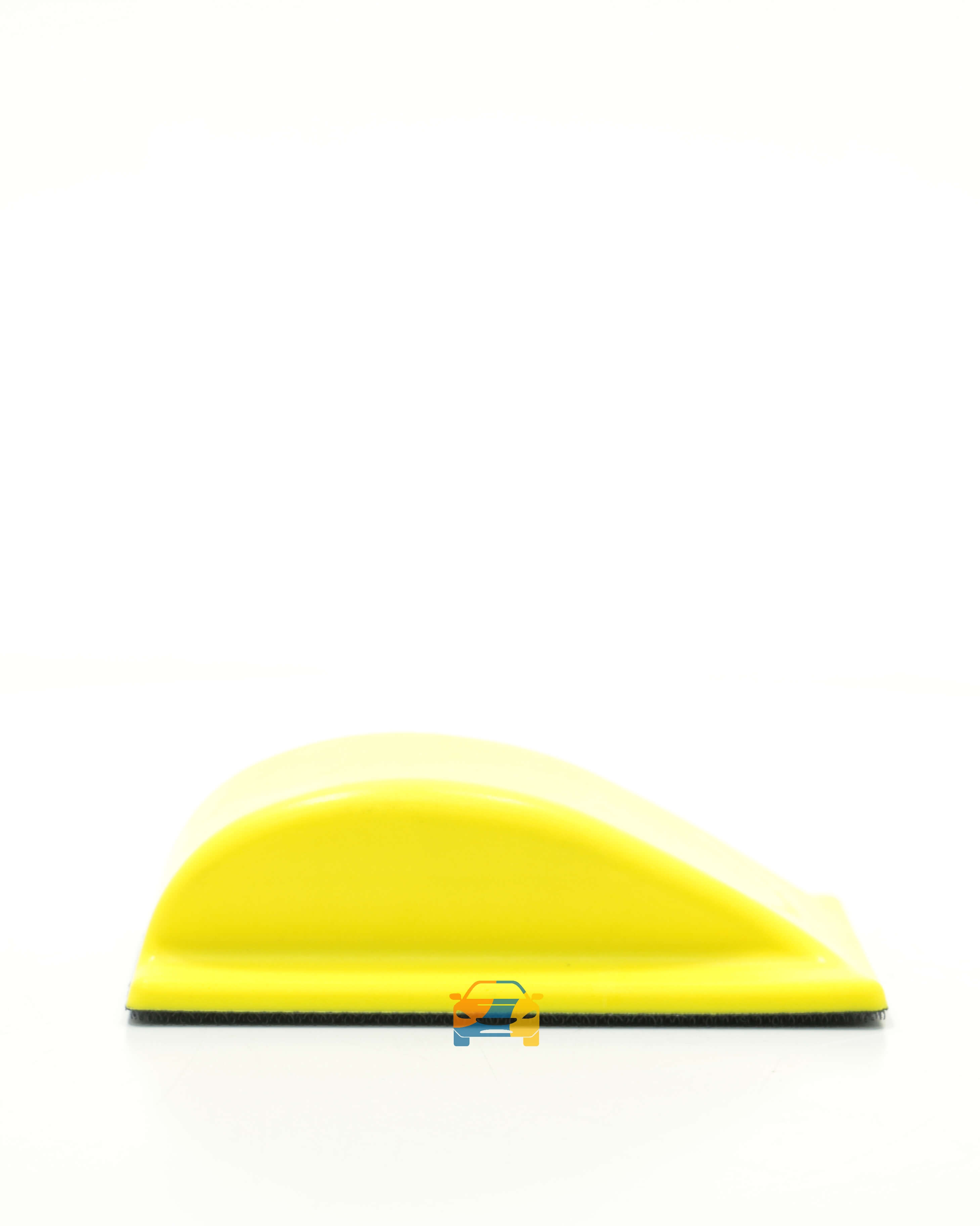 Рубанок Kiwix желтый полужесткий 70х125мм.